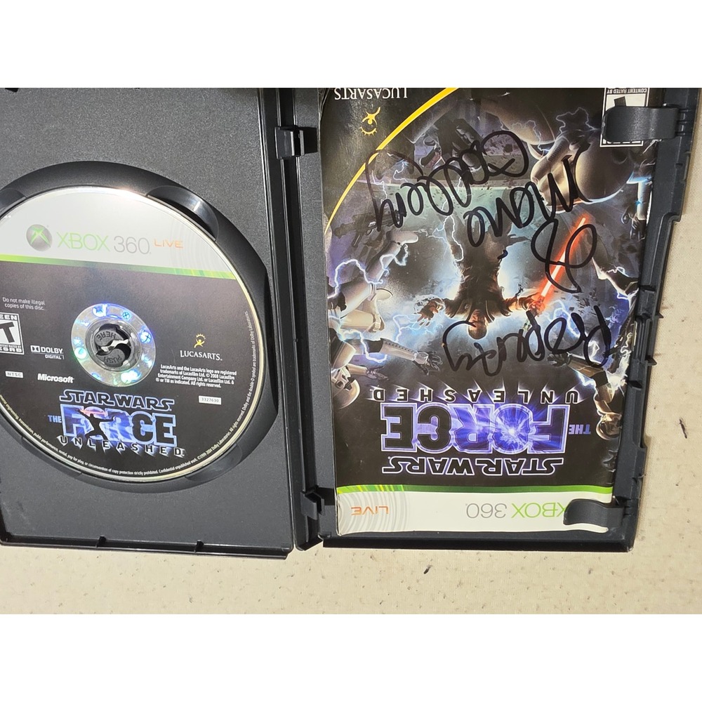 Star Wars The Force Unleashed Xbox 360 LucasArts Action Adventure Game CIB - Picture 3 of 3